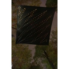 Solar Led Işıklı Gölgelik Branda 3.6m*3.6m